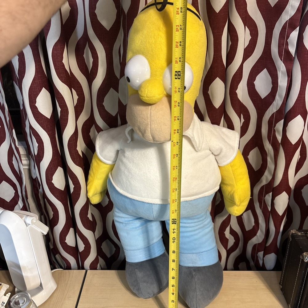 Homer Simpson Plush 29" 2004 Toy Factory The Simpsons - Picture 6 of 16